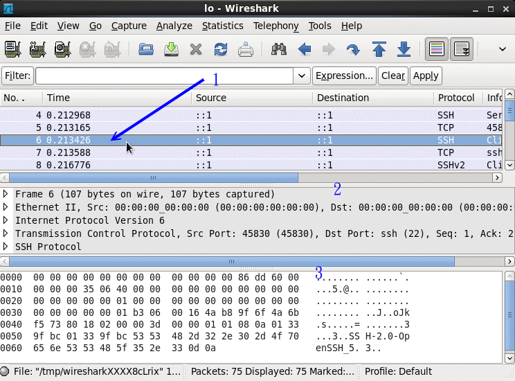 wireshark 的使用示意圖 wireshark 的使用示意圖